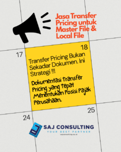 Jasa Transfer Pricing untuk Master File dan Local File